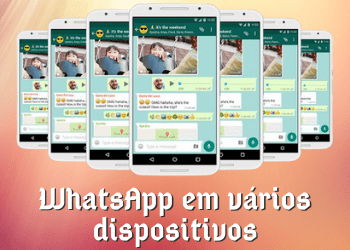 WhatsApp em vários aparelhos.
