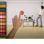 App que permite simular colores de pintura en la pared.