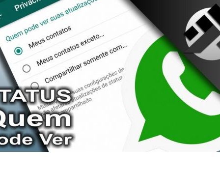 Status do WhatsApp somente para contatos selecionados.