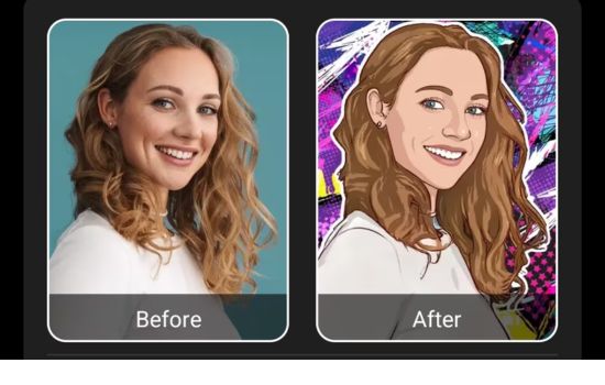 Edição de fotos para desenho com IA